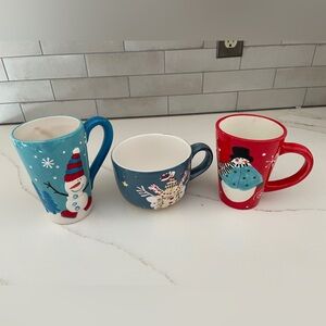 Holiday Showman Mugs Bundle of 3